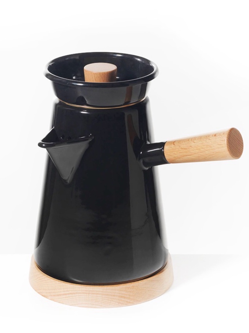 Umbra Shift Cowboy Coffee Maker Pitcher Black Minimalist